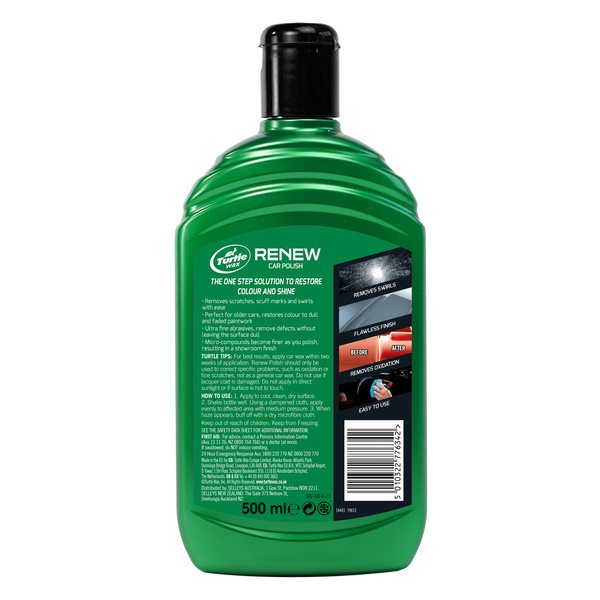 Turtle Wax Renew Liquid Polish 500mL